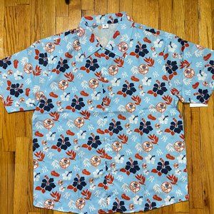 New York Yankees Hawaiian Shirt Shirt short sleeve 2023 print logo XL x-large